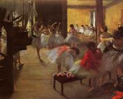 埃德加 德加 : The Dance Class